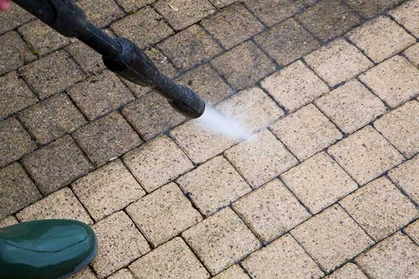 Power wash decks and patios